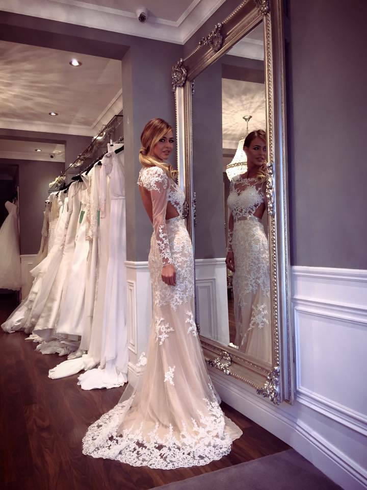 white lace, wedding dresses, expensive and models
