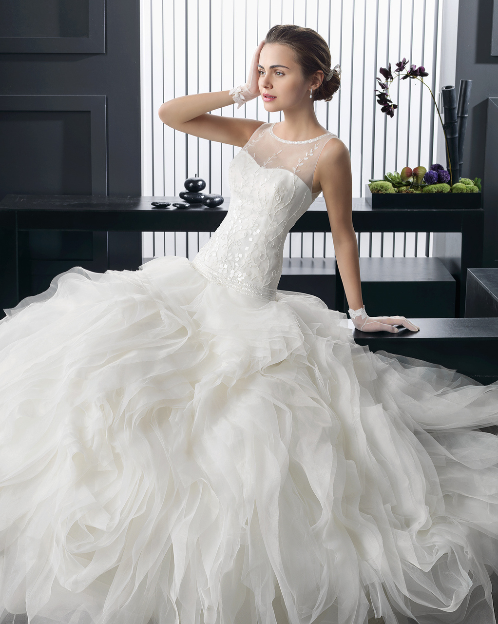 mariee, robe, weddingdress and dress