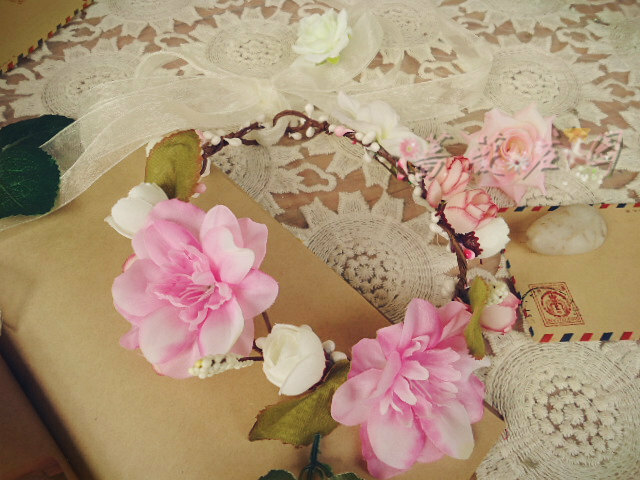 bridal, flower crown, flower wreath and flower