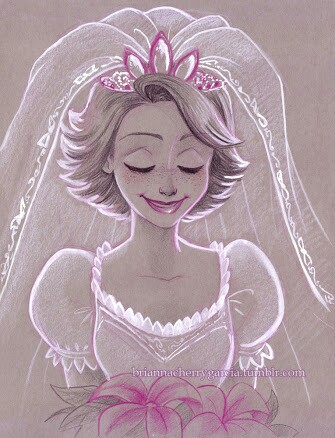 rapunzel, tangled and draw