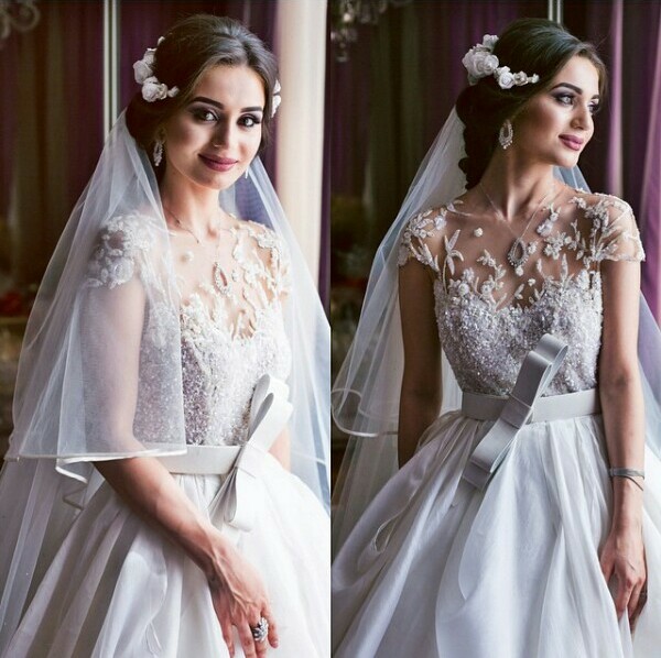 wedding dress, azerbaijan girl, luxury and style