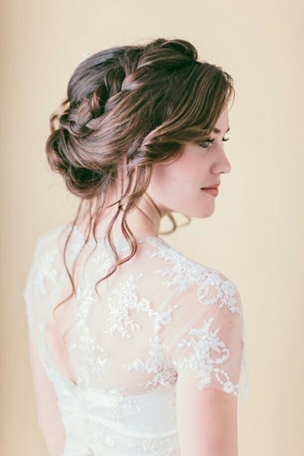cute hair style, bun, pretty girl and braid up do