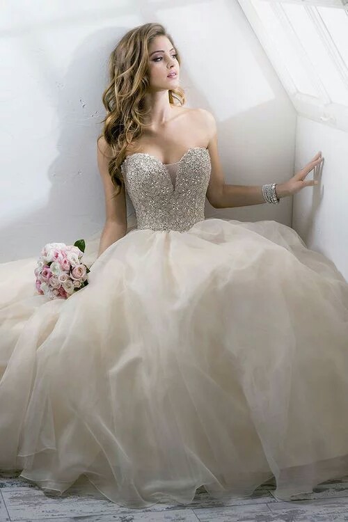 beautiful, flowers, bride and white