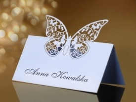 Place cards, escort cards and table cards