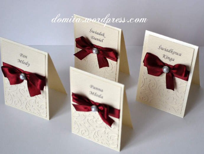 table cards, płace cards, elegant and lovely