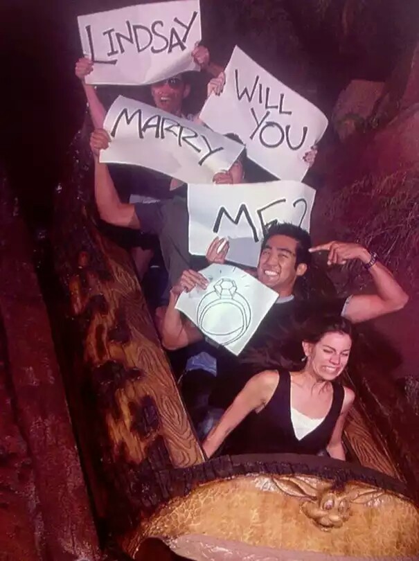 squad, lovers, friends and proposal
