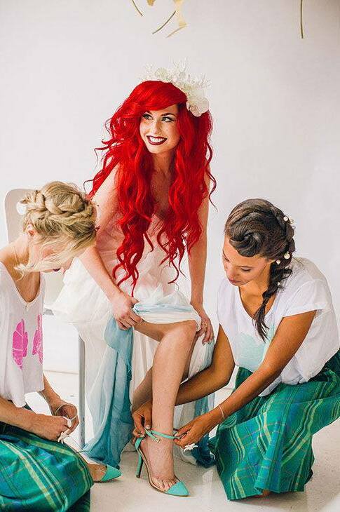 thematic, love, little mermaid and food