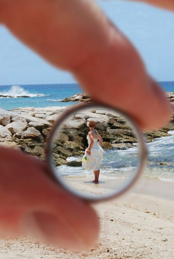 couple, beach, honey moon and just married