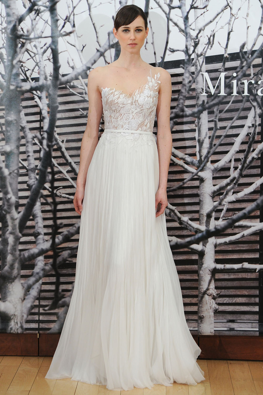 mira zwillinger, wedding dress and white