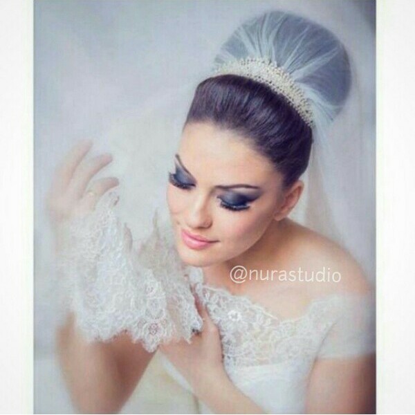 wedding dress, make up, beautiful and wedding hair