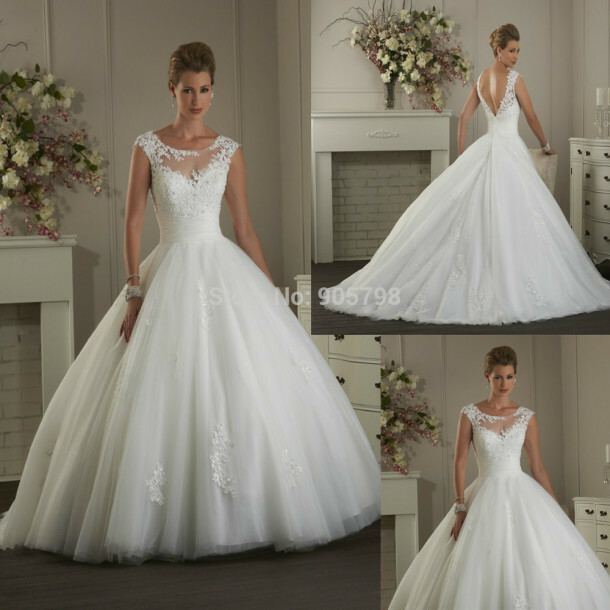 bateau wedding dress