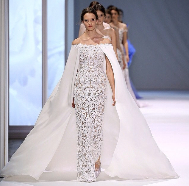 bride, wedding gown, gown and ralph and russo