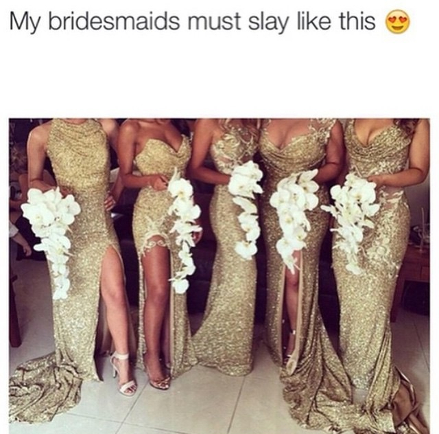 bridesmaids, wow and slay