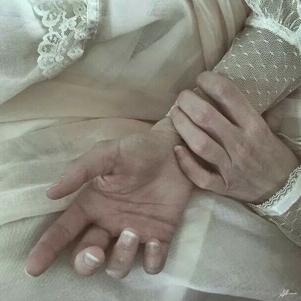 photography, grunge, lace and artist