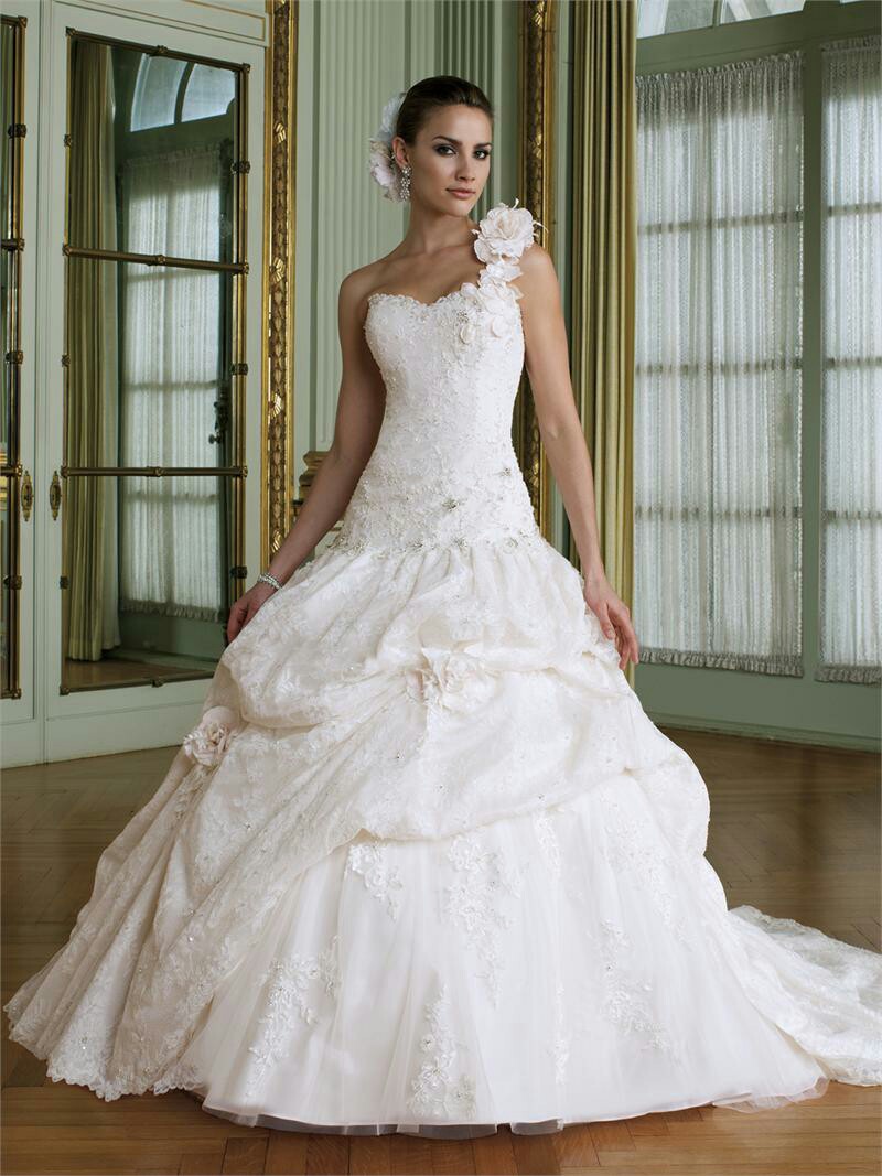 mon cheri, wedding dress, one shoulder and wedding dresses