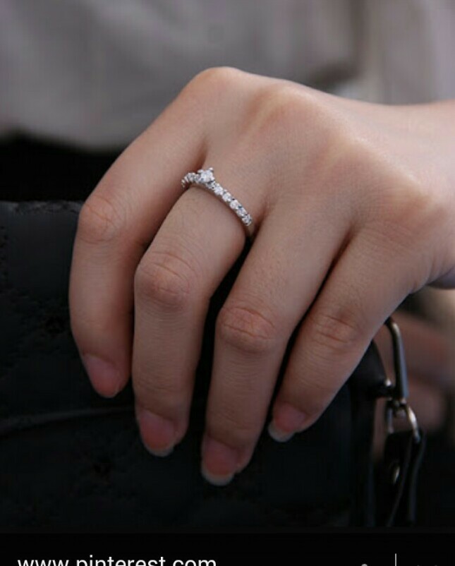 cute, ring, diamond and awww