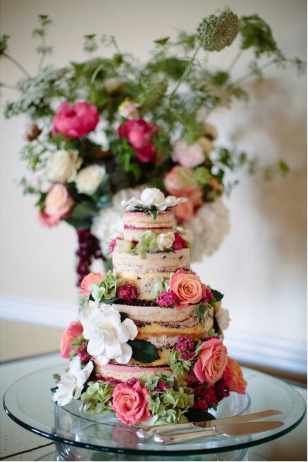 beautiful, cakes and flowers and roses