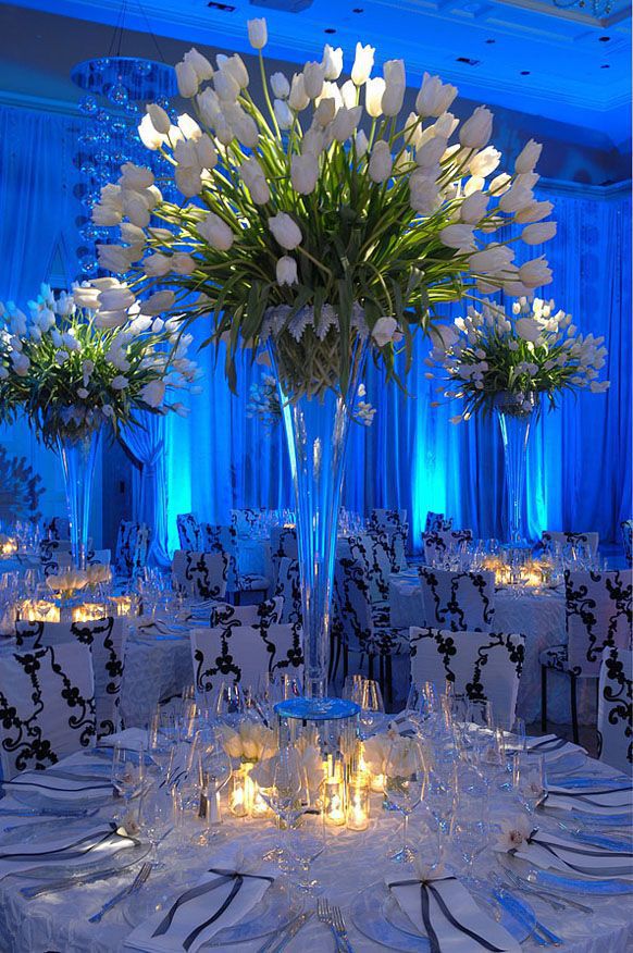 decoration, wedding decoration, flowers and light