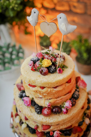 pancake, strawberry and cake