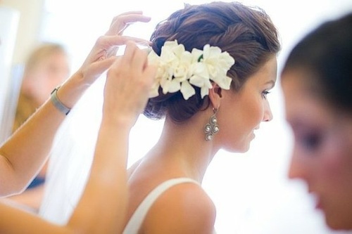 bride, plait and groom