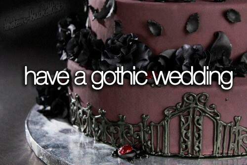 cake, goth and dreams