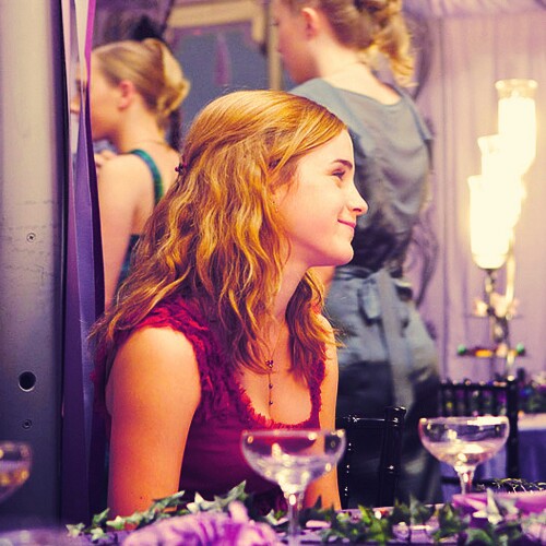 deathly hallows, dress, emma watson and gorgeous