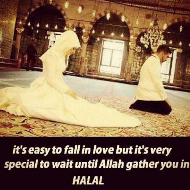 islam, muslim, couple and pray