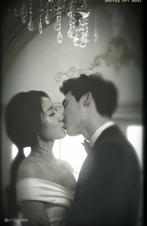 pinocchio, choi inha, choi dalpo and wedding kiss