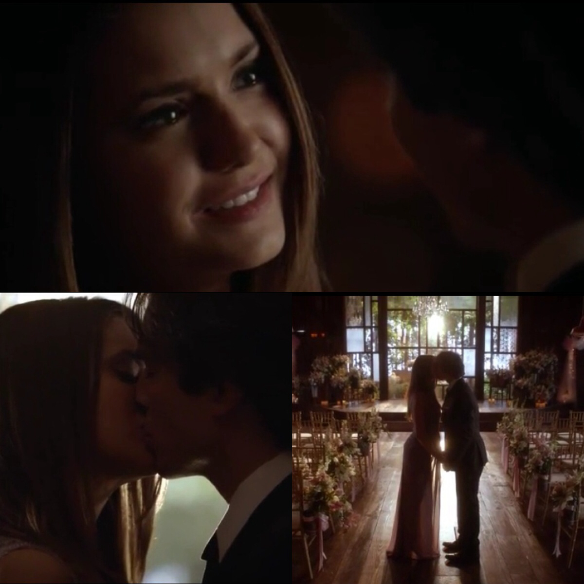 kiss, couple, 6x21 and delena