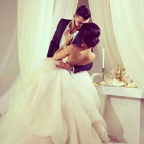 gorgeous, dance, wedding dress and man