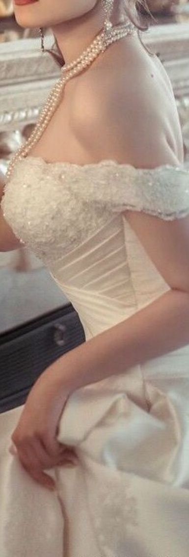 wedding dress, jewellery and romantic