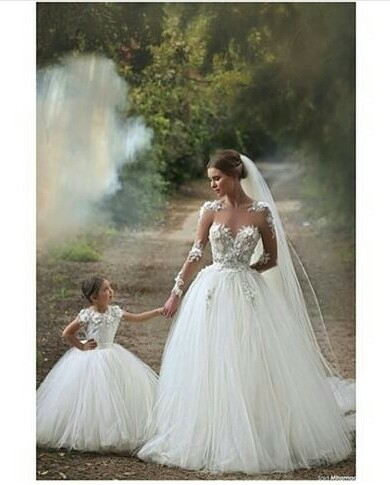 daughter, dress and girl