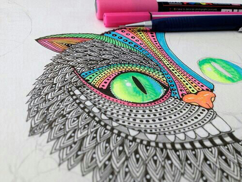 Hot, kiss and drawing