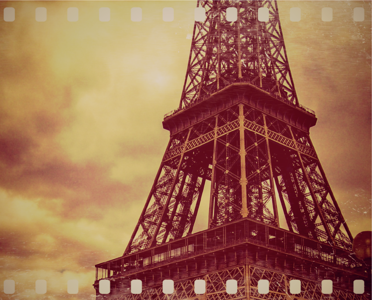 couple, old, city and vintage