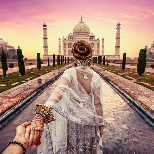travel, girls, tajmahal and Dream