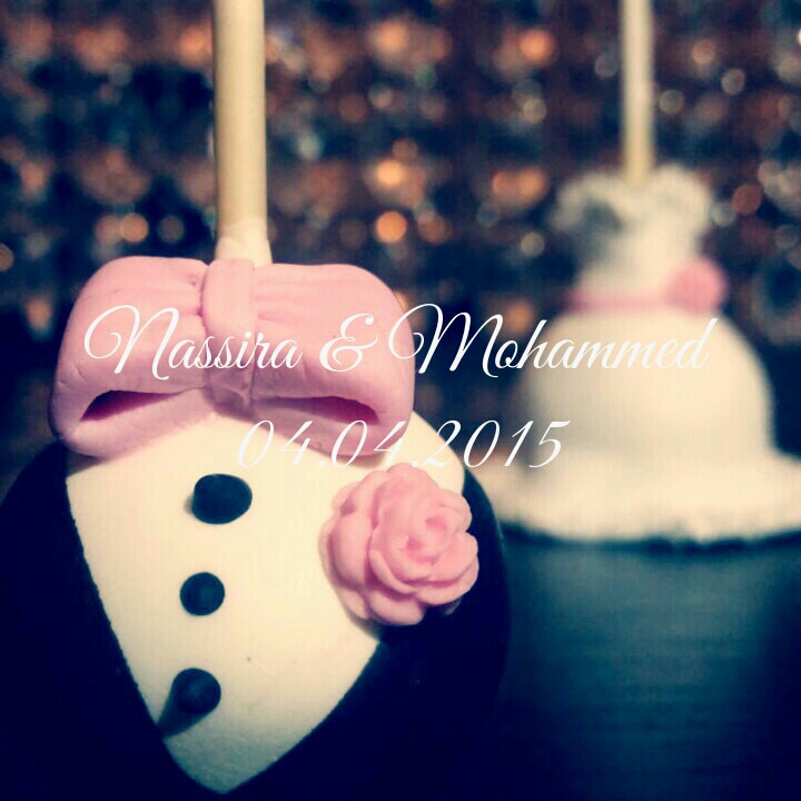 my wedding, mariage, selfmade and cakepop