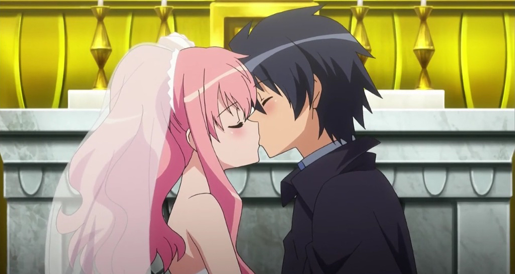anime couple, love, saito and saitoxlouise