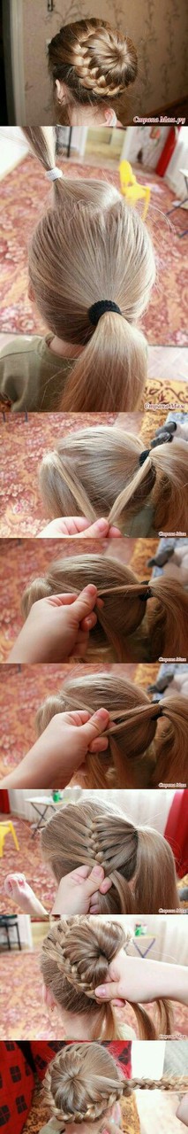 hair style, pretty look and tutorials