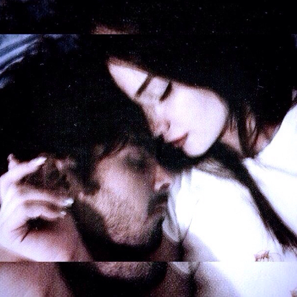couple, together, hugs and loveher