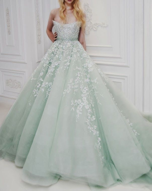 light green dress, dress, royal and bridal