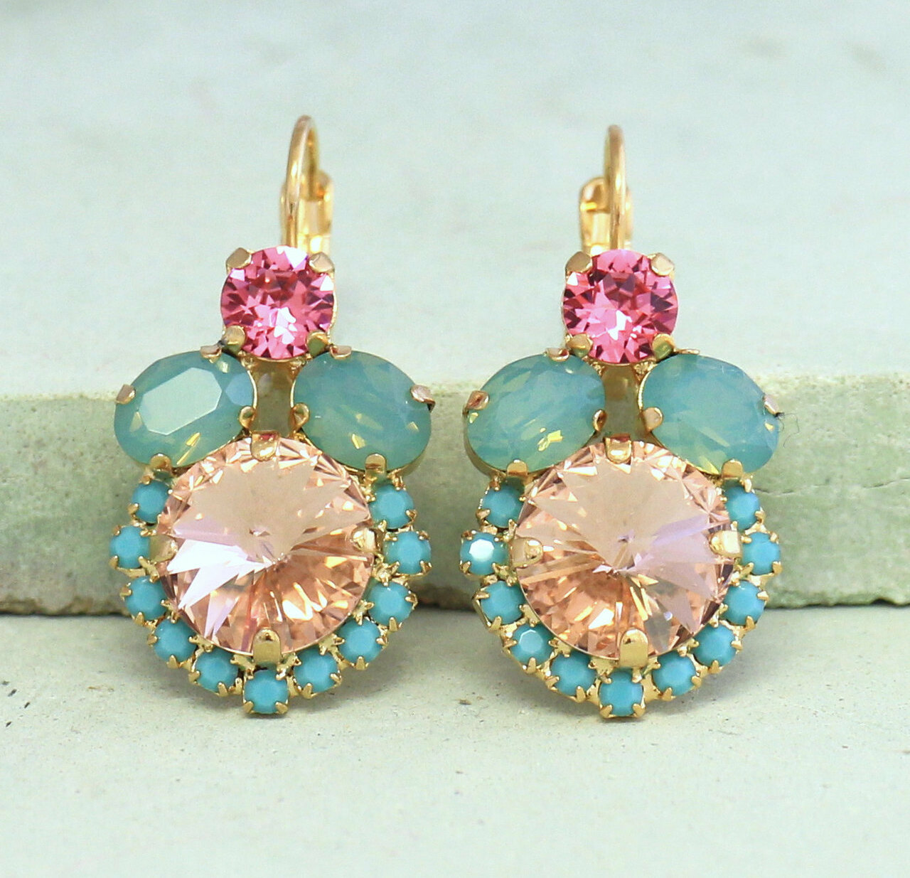 earrings, blush pink, jewelry and ootd
