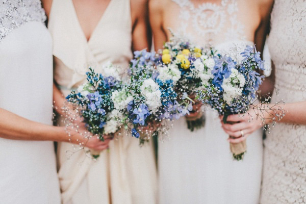 bride, bridemaid and love