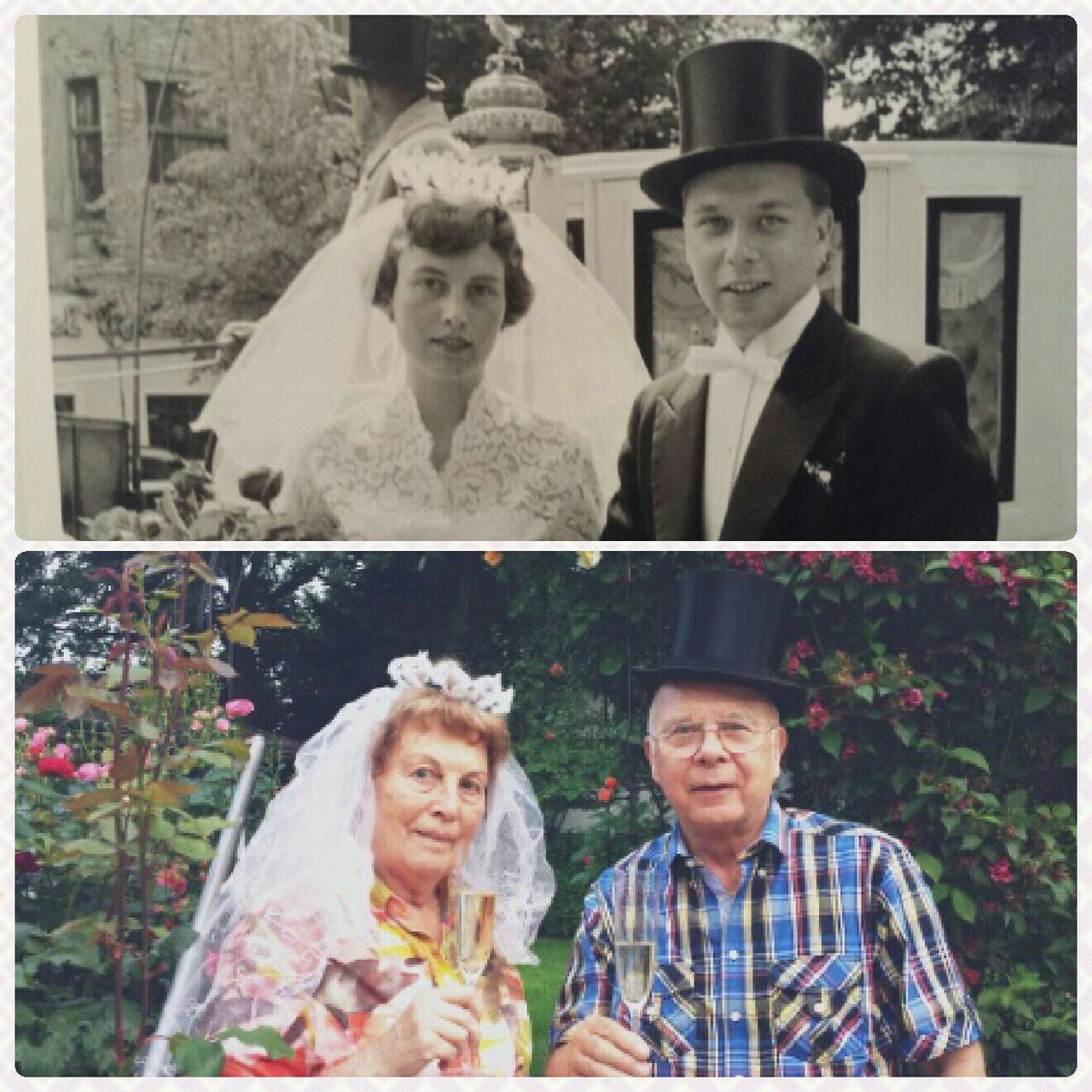 beautiful, grandparents, bride and love