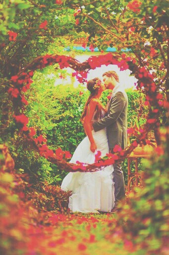 roses, filtered tumblr and heart