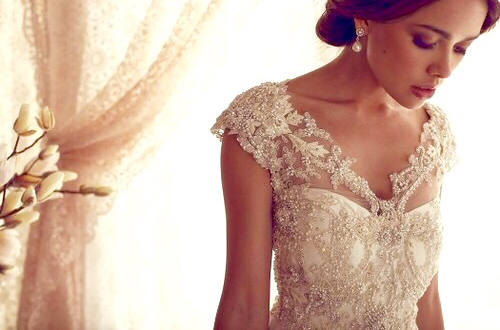 matrimonio, anna campbell and vestido de novia