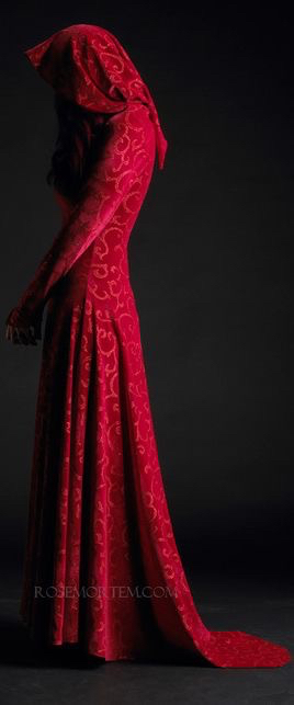 red riding hood, dress and red