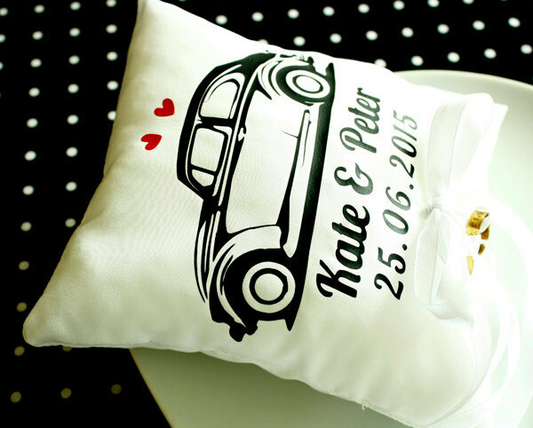 wedding rings pillow, save the date, ring and white