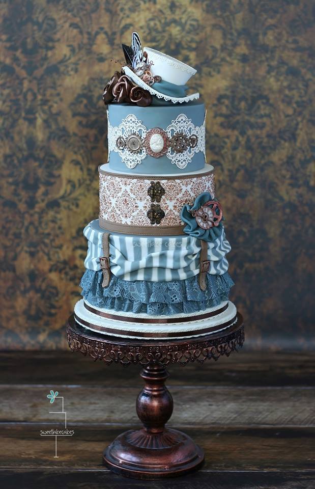 cake. steampunk, sweetlake cakes and victorian