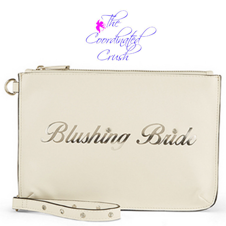 bride to be, accessories, engaged and wristlet