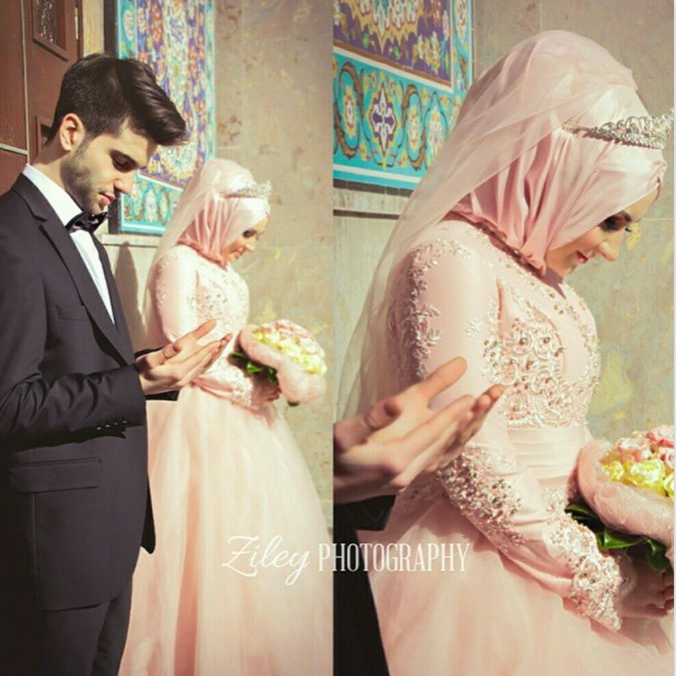 hijab, happy, love and liebe